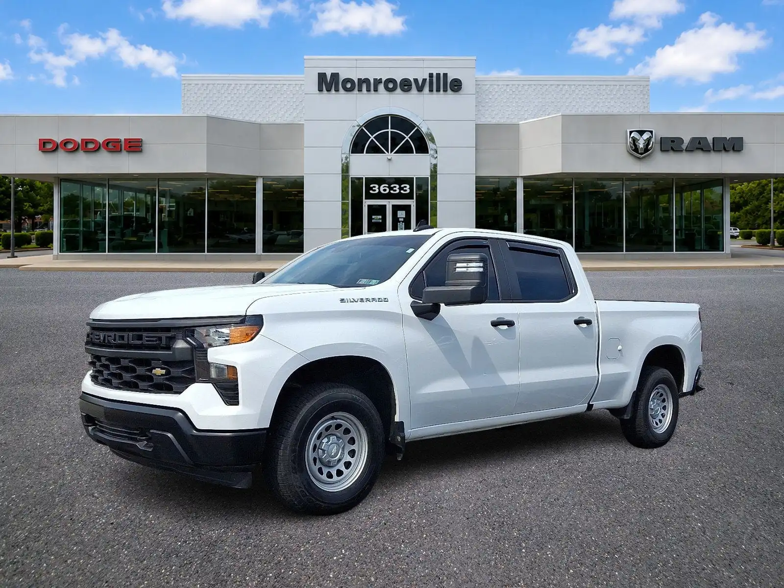 2023 Chevrolet Silverado 1500 Work Truck 1WT 4X4 Crew Cab Standard Box's photo