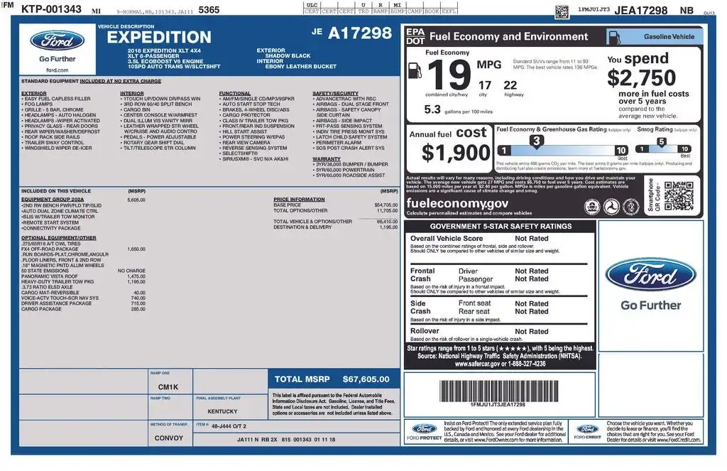 2018 Ford Expedition XLT 4x4's photo