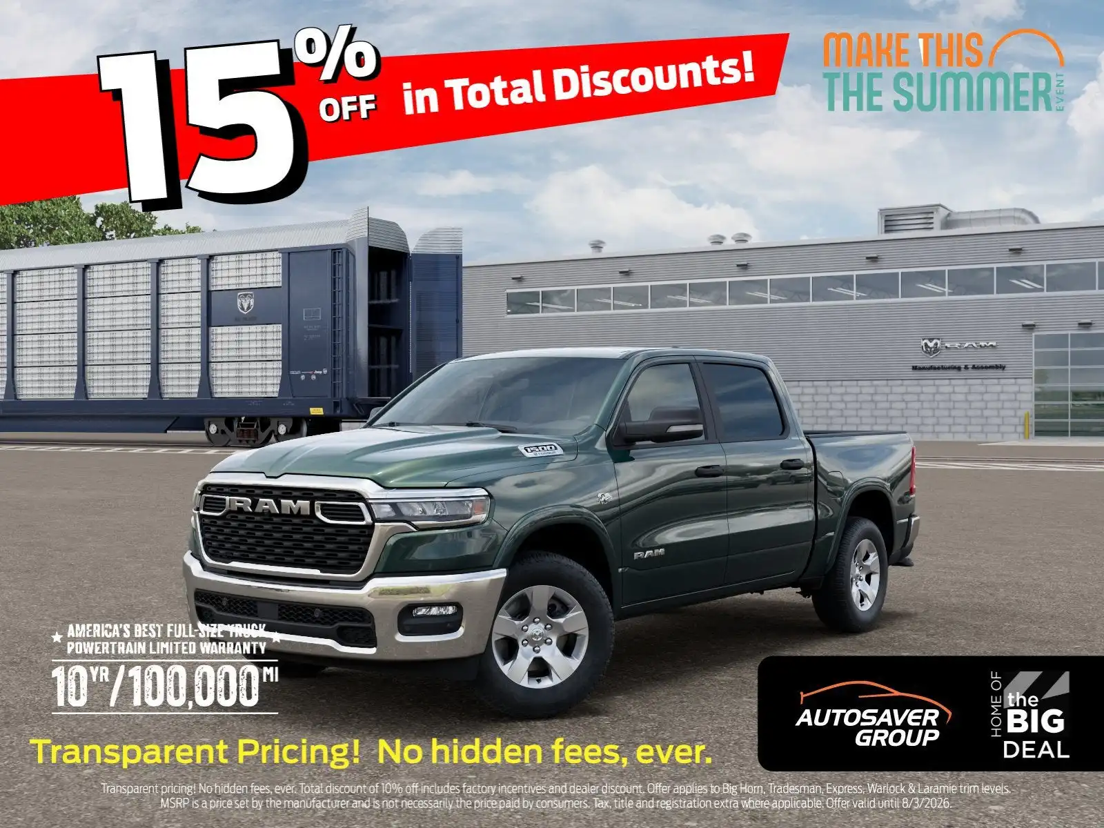 2026 RAM 1500 Big Horn/Lone Star 4x4 Crew Cab 5'7's photo