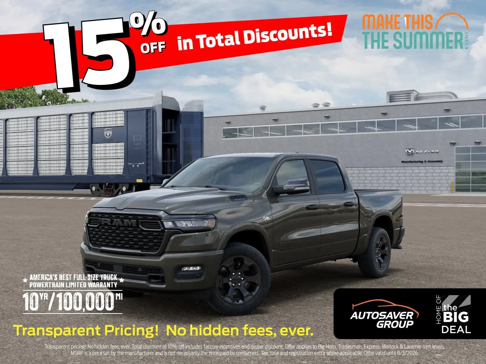 2026 RAM 1500 Big Horn/Lone Star 4x4 Crew Cab 5'7's photo