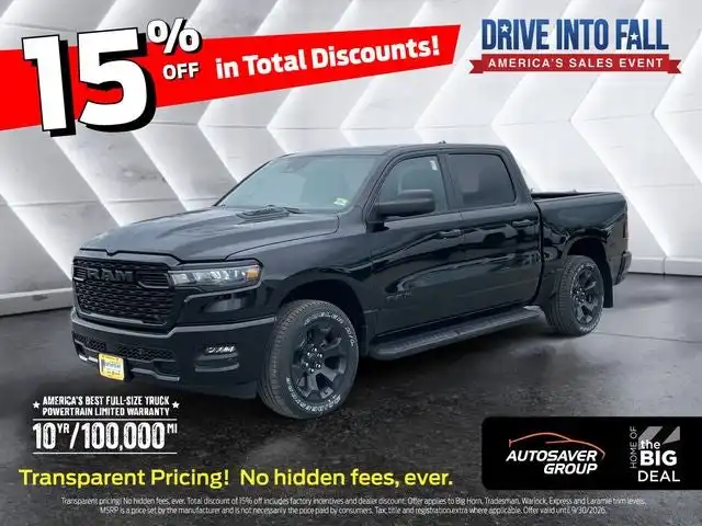 2026 RAM 1500 Express 4WD Crew Cab 5'7's photo