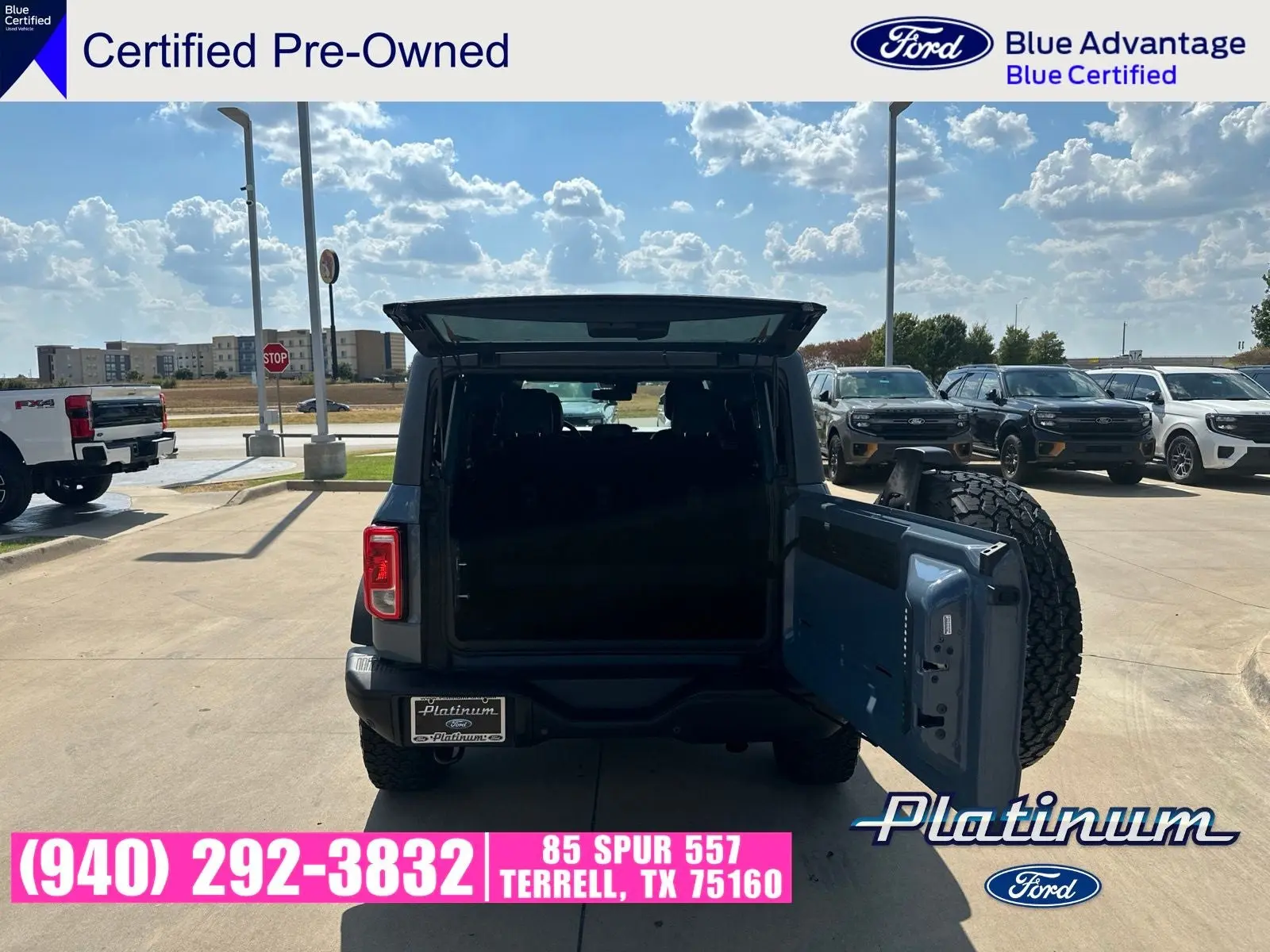 2023 Ford Bronco Black Diamond 4WD Mid (322A photo 5