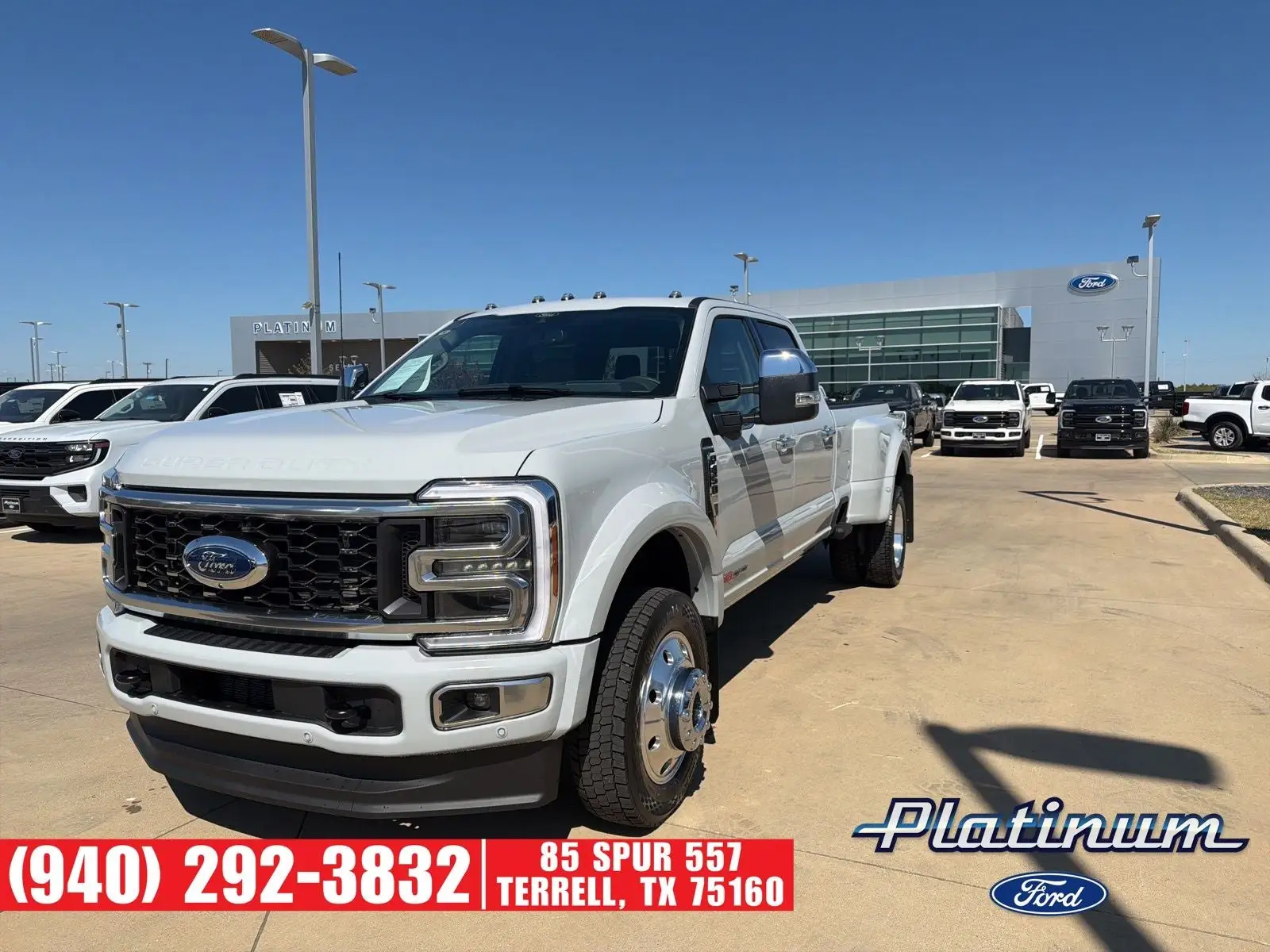 2026 Ford F-450 Platinum 4x4 Crew Cab 8' Box DRW photo 1