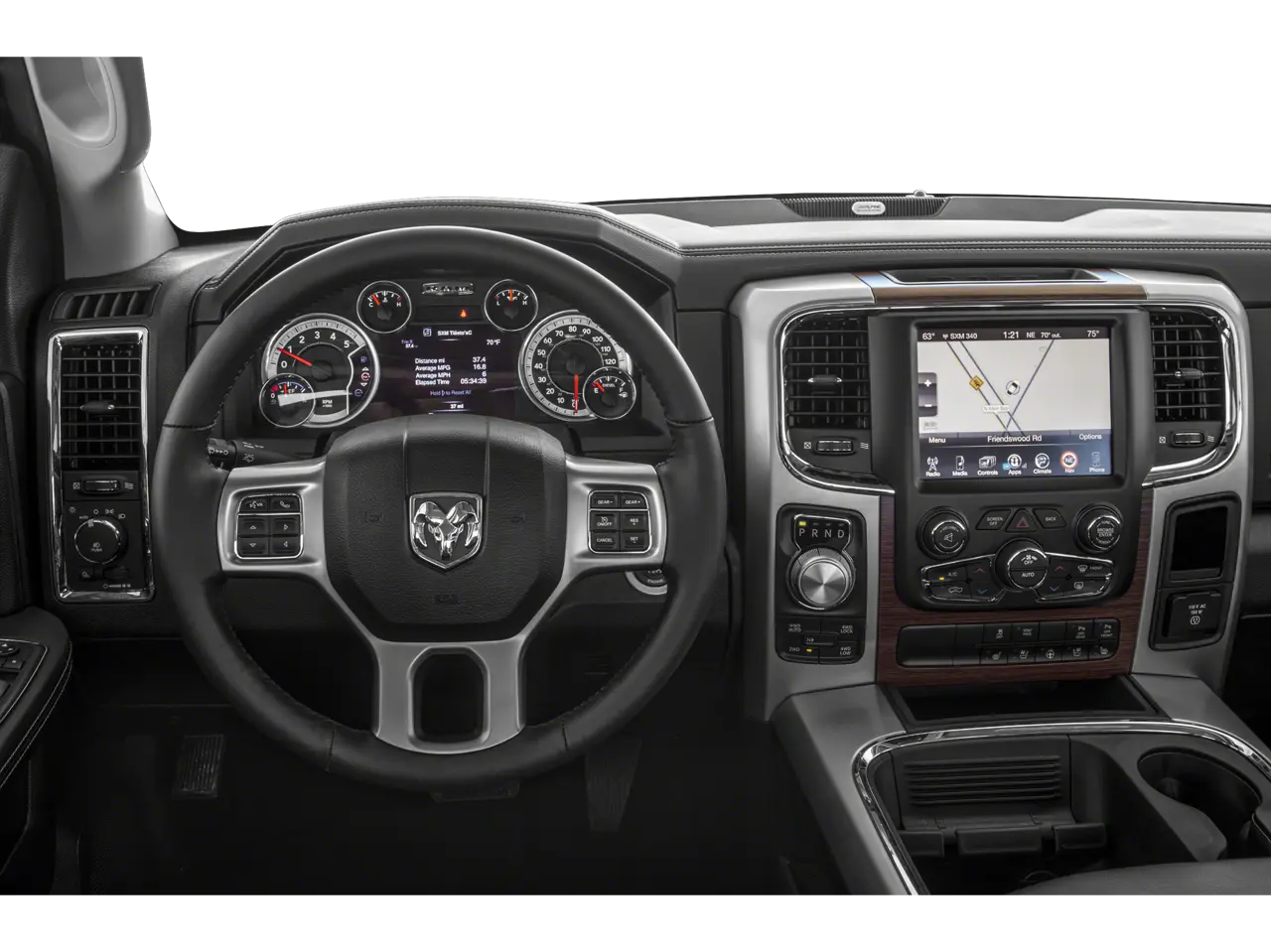 2018 RAM 1500 Laramie 4x4 Crew Cab 6'4 photo 4