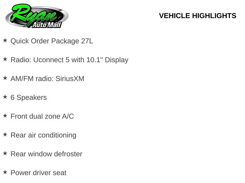 2027 Chrysler Pacifica Select AWD photo 5