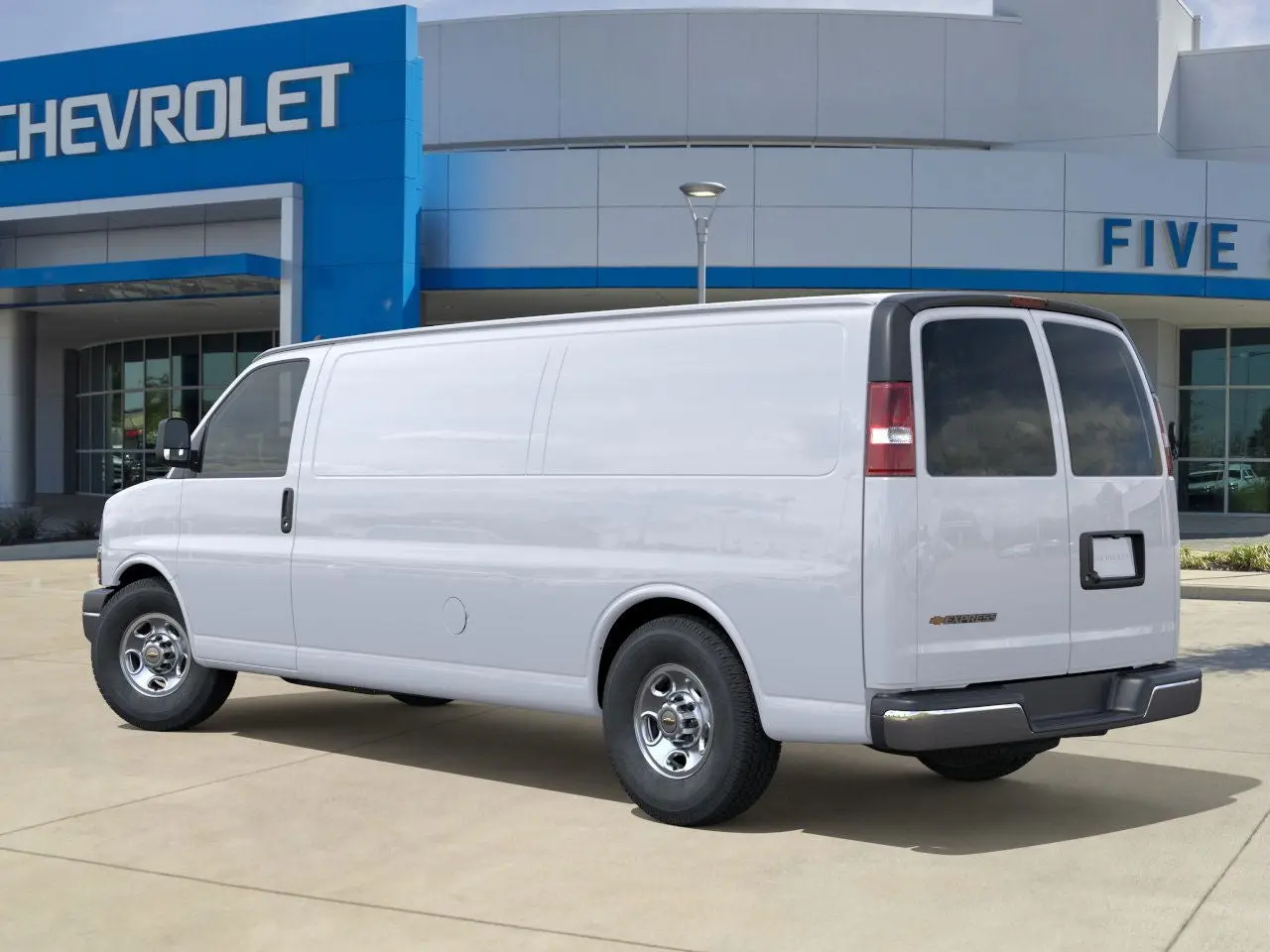 2025 Chevrolet Express 3500 Extended Work Van photo 3