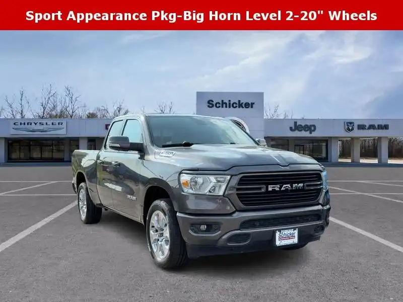 2021 RAM 1500 Big Horn/Lone Star 4x4 Quad Cab 6'4's photo