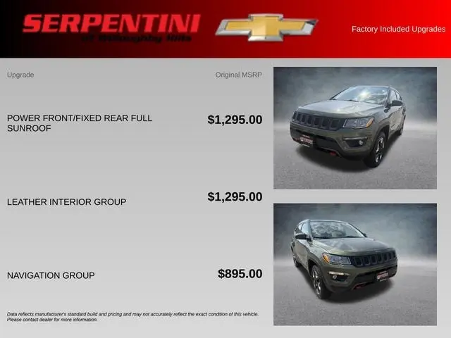 2017 Jeep Compass Trailhawk 4WD photo 4