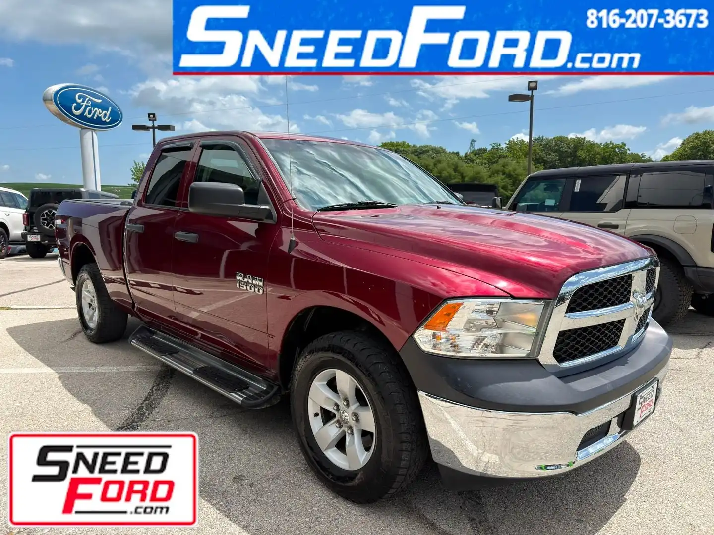 2017 RAM 1500 Tradesman 4x4 Quad Cab 6'4's photo
