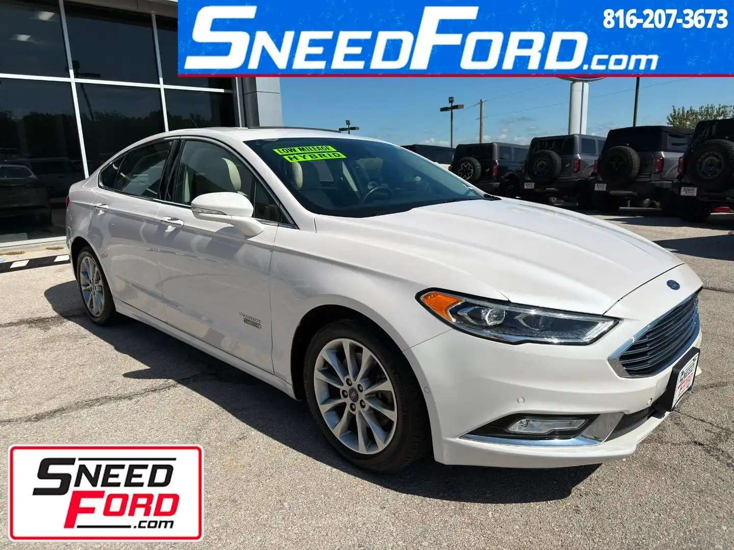 2017 Ford Fusion PHEV Titanium's photo