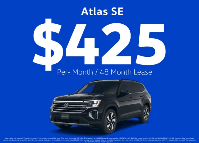 2026 Volkswagen Atlas 2.0T SE with Tech photo 3