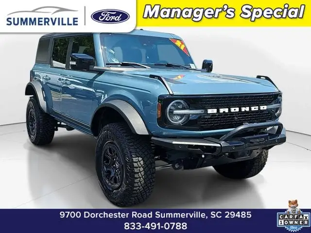 2021 Ford Bronco First Edition Advanced 4x4 photo 1