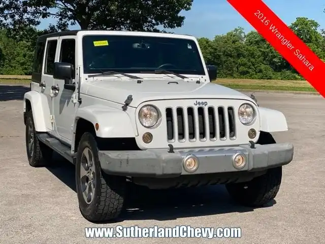 2016 Jeep Wrangler Sahara's photo