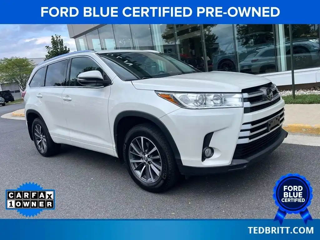 2018 Toyota Highlander XLE 4x4 V6's photo