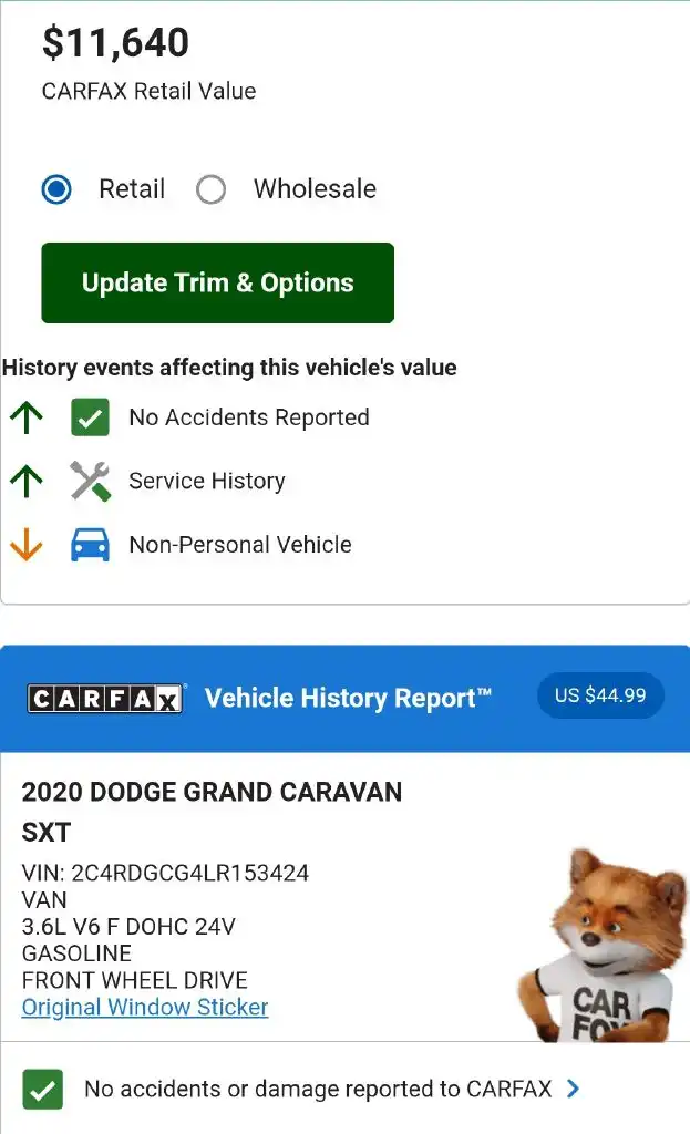2020 Dodge Grand Caravan SXT's photo