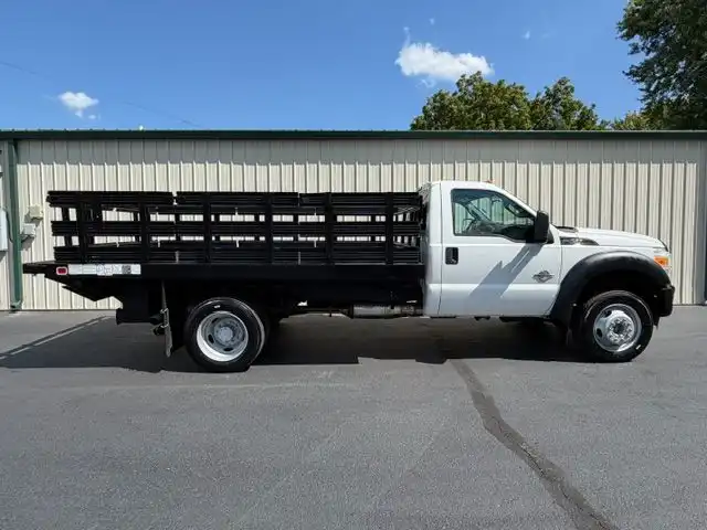 2014 Ford F-450 Diesel DRW Duty 12ft Steel Bed Liftgate 84 CA Great Shape 1's photo