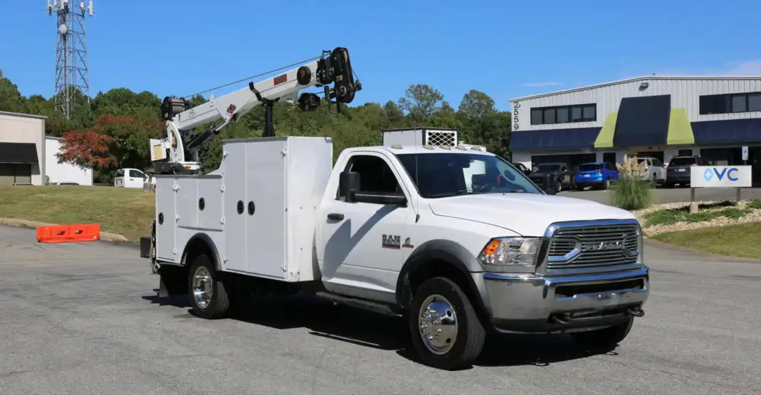 2014 RAM 5500 Mechanics Truck Cummins Diesel 4WD 208k Miles IMT 7500-22 Series Crane's photo