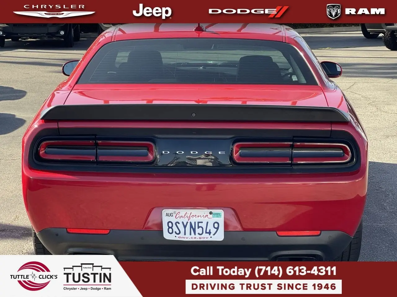 2016 Dodge Challenger SRT Hellcat photo 5