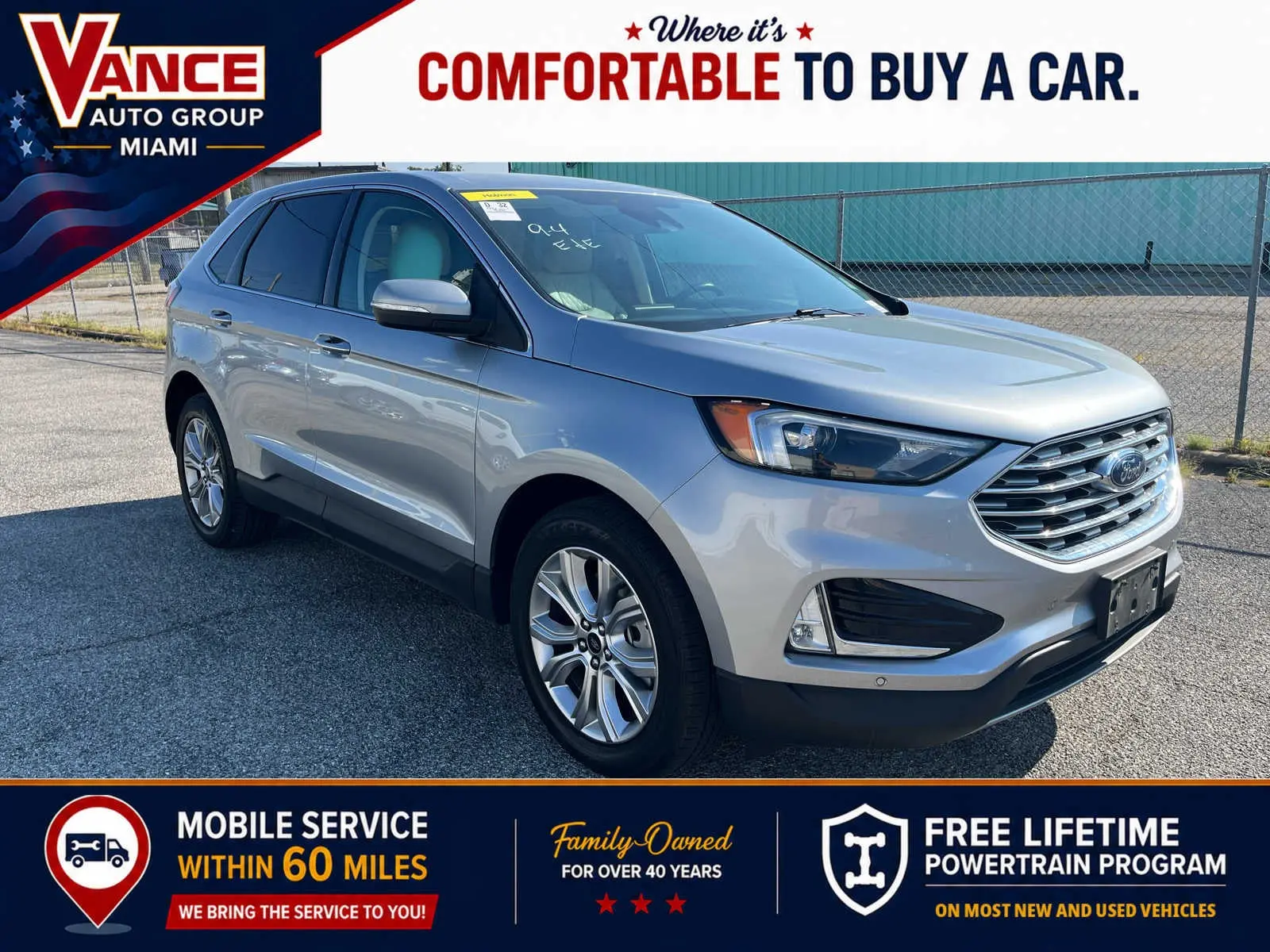 2023 Ford Edge Titanium AWD photo 3