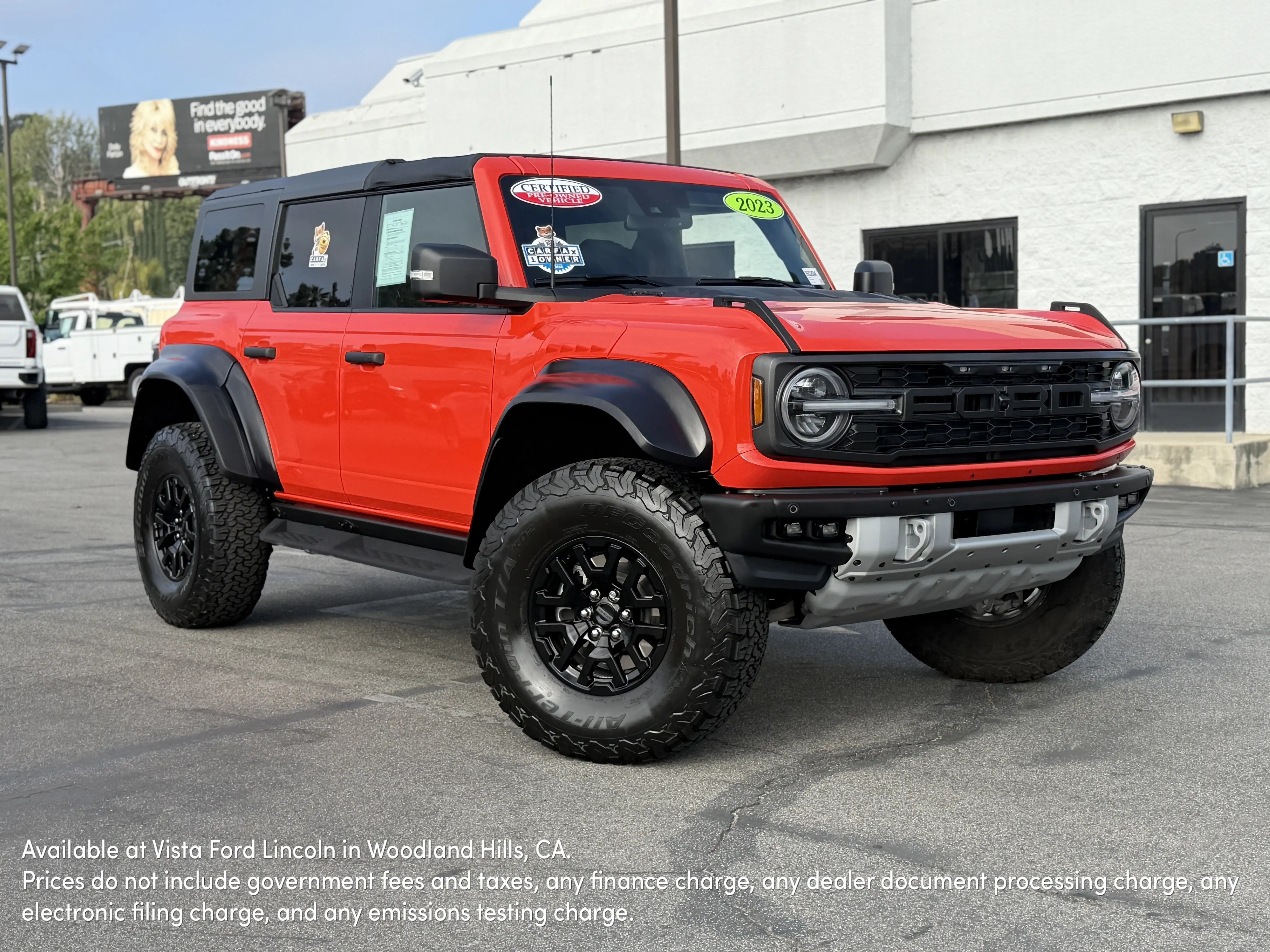 2023 Ford Bronco Raptor 4x4's photo