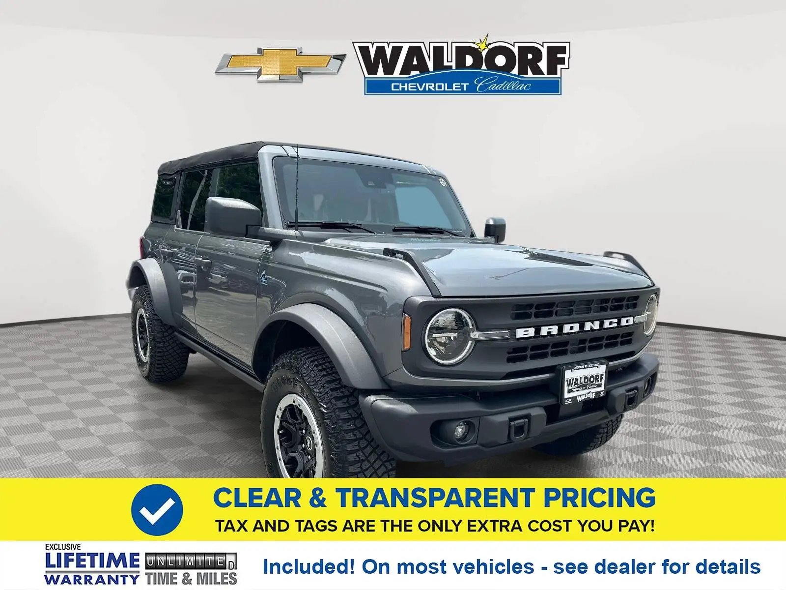 2024 Ford Bronco Black Diamond Mid (322A) 4x4 photo 1