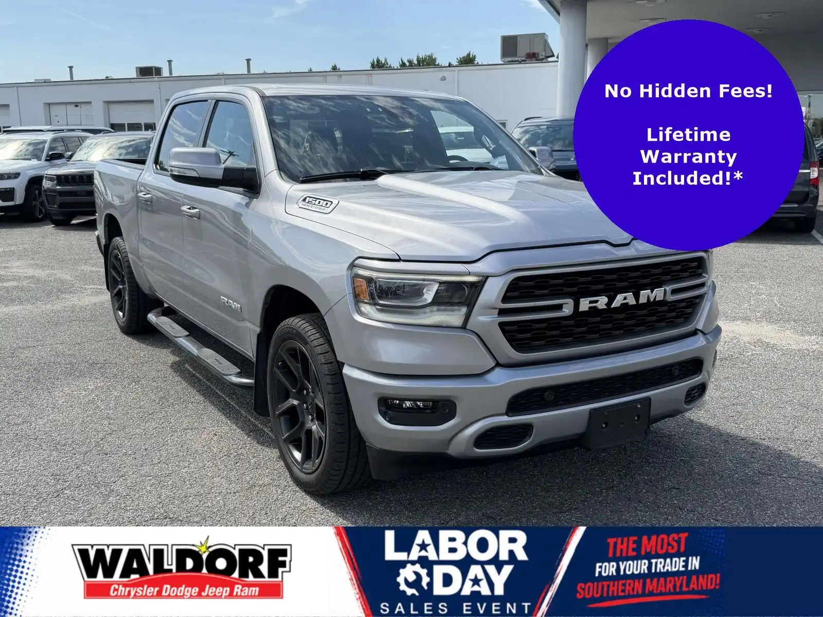 2022 RAM 1500 Big Horn/Lone Star 4WD Crew Cab 5'7's photo
