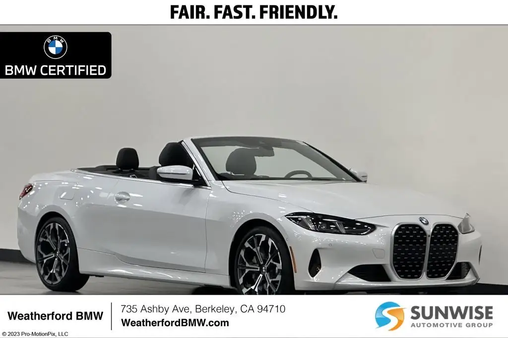 2025 BMW 4 Series 430i Convertible photo 1