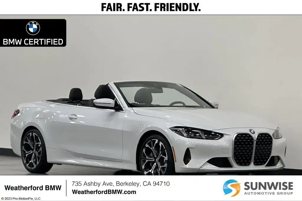 2025 BMW 4 Series 430i Convertible's photo